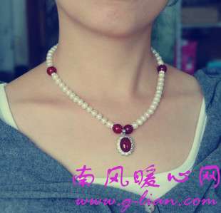 教你应该如何根据脸型选购珍珠饰品
